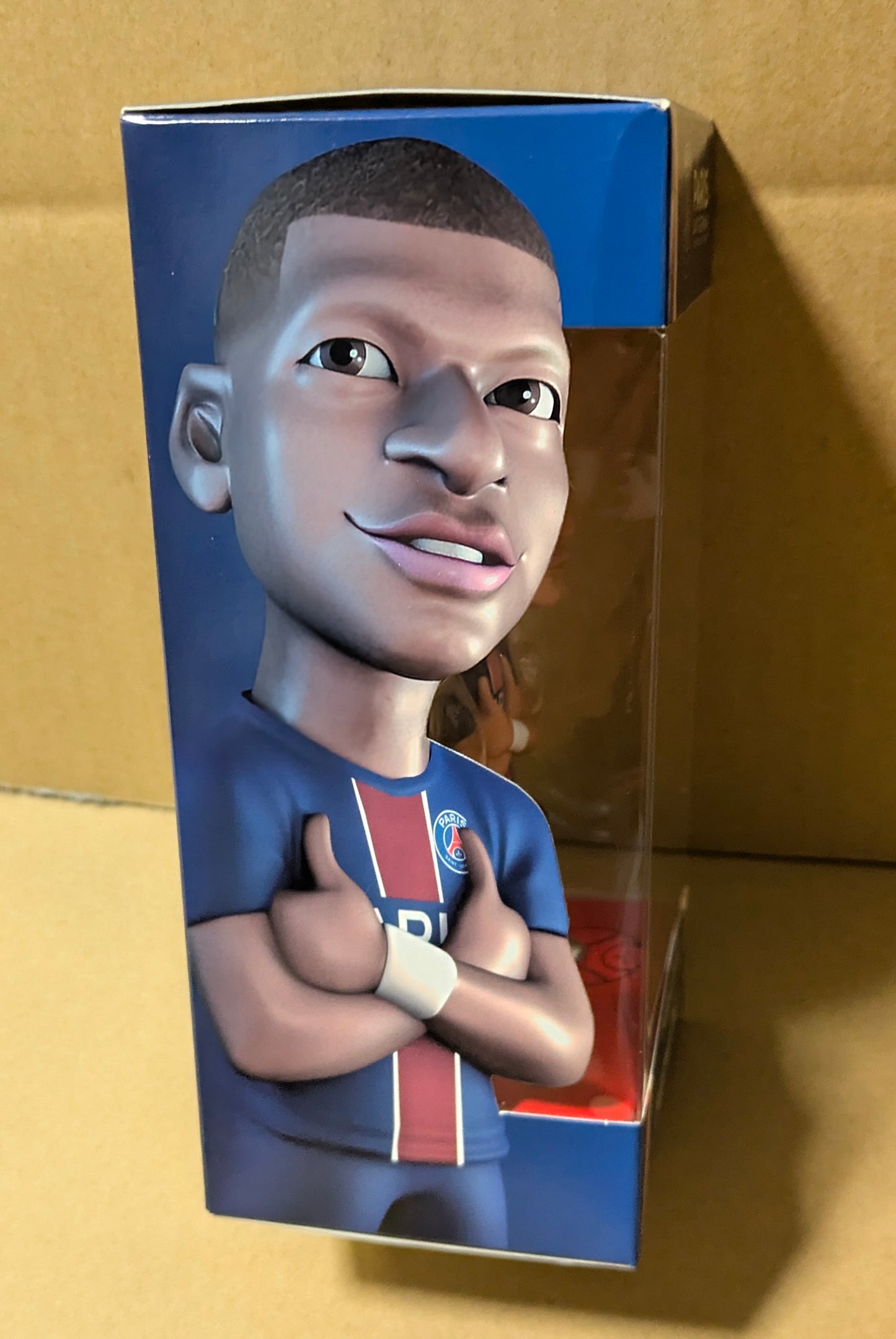 Kylian Mbappé Soccer Football Official Action Figure 2022 Paris Saint Germain Palm Sized