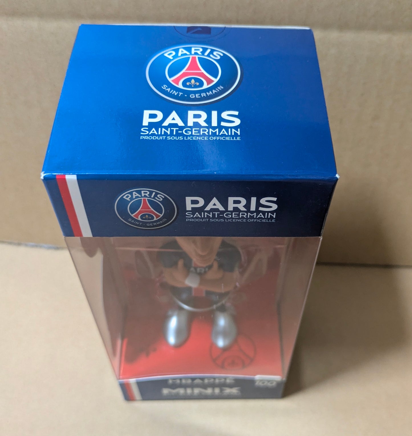 Kylian Mbappé Soccer Football Official Action Figure 2022 Paris Saint Germain Palm Sized