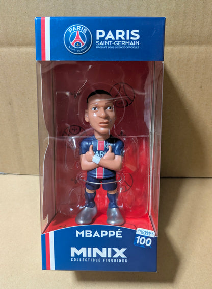 Kylian Mbappé Soccer Football Official Action Figure 2022 Paris Saint Germain Palm Sized