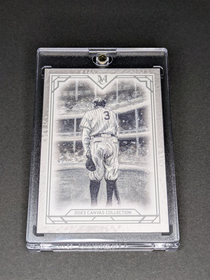 BABE RUTH New York Yankees 2023 Topps Museum Collection Baseball Card